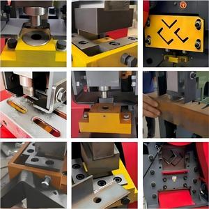 Điện Thủy lực <span class=keywords><strong>CNC</strong></span> ironworker máy với đa chức năng đấm & cắt 900kn lực cho chế biến kim loại - Product Image 6