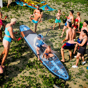 <span class=keywords><strong>Tabla</strong></span> <span class=keywords><strong>de</strong></span> <span class=keywords><strong>paddle</strong></span> <span class=keywords><strong>surf</strong></span> <span class=keywords><strong>de</strong></span> <span class=keywords><strong>alquiler</strong></span> <span class=keywords><strong>de</strong></span> alta rigidez, diseño ondulado <span class=keywords><strong>de</strong></span> océano, fácil <span class=keywords><strong>de</strong></span> almacenar, PVC/EVA - Product Image 3