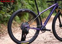 Vélo de montagne en fibre de carbone ultra-léger de 8,8 kg, SRAM AXS 12 vitesses, vélo de course XC professionnel sans fil avec pédale ordinaire