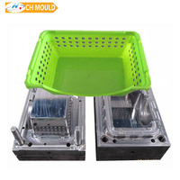 Molde de inyección de plástico para caja de embalaje, caja de molde de plástico caja de embalaje de plástico, moldeo por inyección de husky