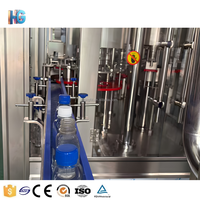Machine de remplissage d'eau en petites bouteilles, machine de remplissage d'eau pour projets A à Z, machine de remplissage d'eau potable pure