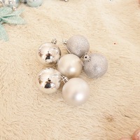Boules de Noël 2026 écologiques non toxiques, réfléchissantes, brillantes, pigmentées or, argent, rouge, vert, bleu, fabriquées en usine
