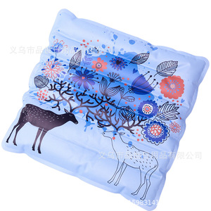 Cojín de Asiento Refrigerante con Cristales de Hielo, Doble Capa, Tejido Antipresión, para Verano, Auto y Hogar - Product Image 5