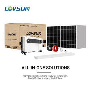 Hệ thống năng lượng mặt trời nối lưới 120kw 110kw 100kw 80kw 70kw <span class=keywords><strong>50kw</strong></span> Growatt, tấm pin năng lượng mặt trời nối lưới với phụ kiện - Product Image 5