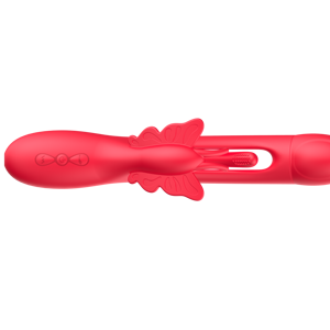 Vibrador de Conejo Tres en Uno para Adultos, Estimulador de Clítoris y Punto G, Varita AV, Dildo para Masturbación - Product Image 6