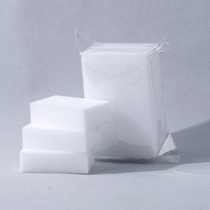 Emballé 10 pièces 10*7*3cm pour éponge <span class=keywords><strong>magique</strong></span> <span class=keywords><strong>gomme</strong></span> mélamine fournitures de nettoyage multi-surface puissance tampons pour plinthe <span class=keywords><strong>mur</strong></span> - Product Image 6