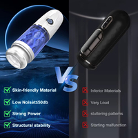 Nouveaux masturbateurs automatiques pour hommes, jouet sexuel masculin, vibrateur, masseur, vibrateur pour fellation, retardateur d'éjaculation, jouets sexuels pour adultes pour hommes