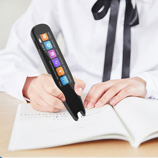 Smart AI Scanning Pen, Touchscreen, 131-language Digital Reader, Answer Function, Multilingual OCR Translator, Color Android