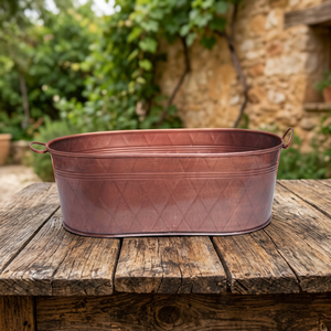 Fer cuivre plaqué poudre enduit jardinières métal fleur moderne jardinière intérieur extérieur plante Pot Pot de fleurs jardinière Pot Support - Product Image 1