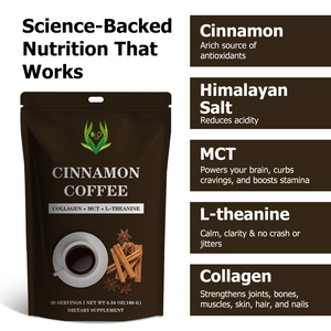 Café de Canela OEM ODM: Estimula tu Cerebro, Reduce los Antojos y Aumenta la Energía, Energía Sostenida, Enfoque Mejorado - Product Image 6