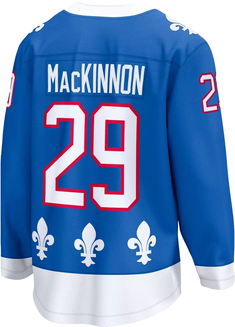 29 Nathan MacKinnon Blue