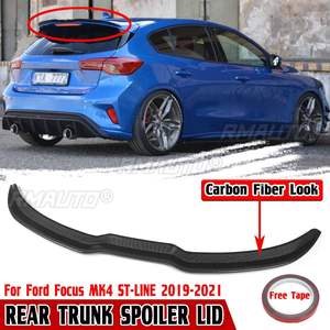 Nuevo alerón trasero para maletero de coche Ford Focus MK4 ST-LINE 2019 2020 2021, alerón de maletero trasero, alerón de cola, alerón de puerta trasera - Product Image 1