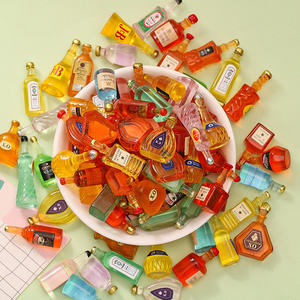 Mini couleur primaire nouvelle Simulation bouteille <span class=keywords><strong>de</strong></span> vin étrangère petit pur anglais bijoux à bricoler soi-même Patch pour <span class=keywords><strong>maison</strong></span> <span class=keywords><strong>de</strong></span> <span class=keywords><strong>poupée</strong></span> accessoires en gros - Product Image 4