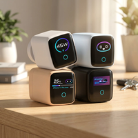 Chargeur mural USB Type-C intelligent à charge rapide KYT 45W GaN PD 3.0 avec protection OTP