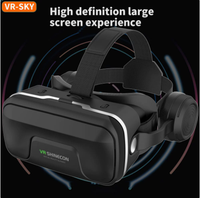 Casque de réalité virtuelle (VR) Shinecon G04EA version améliorée pour le Metaverse, lunettes 3D, vente en gros sélectionnée