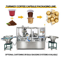 Machine de remplissage de capsules de café Nespresso K-cup en aluminium thermosoudé haute vitesse de pointe, machine de scellage de poudre de café