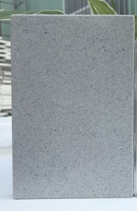 Nhà Máy Sparkle Màu Xám Thạch Anh Countertop Prefab Với Giá Thấp Nhân Tạo Granite Phòng Tắm Vanity Tops - Product Image 5