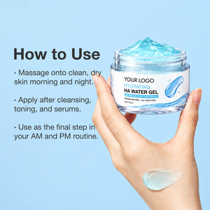 Crema Facial en Gel con Ácido Hialurónico, Lactobacillus Ferment Lysate, Ácido Hialurónico Multimolecular, Antioxidante, Equilibrio de la Microecología de la Piel - Product Image 6
