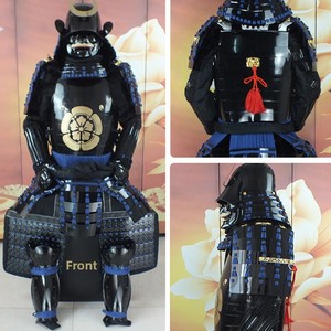 Elmo Giapponese Antico in Ferro, Accessorio per Film e TV, Costume da Samurai, Abbigliamento da Palcoscenico, Ornamenti Decorativi Neri - Product Image 2