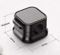 Clip magnétique réglable pour câble de téléphone, organiseur de câbles de bureau, accessoires pour téléphones mobiles Android, support de rangement de fils
