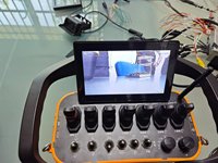 Télécommande suspendue CAN Bus compatible IP65 RC01C avec écran LCD pour engins de construction