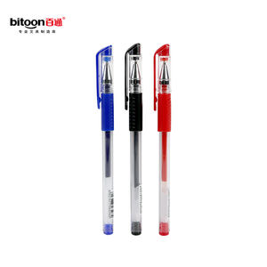 थोक प्रचार उच्च गुणवत्ता वाले तटस्थ मानक 0.5 मिमी जेल पेन स्कूल उच्च गुणवत्ता वाले प्लास्टिक के लिए सर्वश्रेष्ठ काले लाल हस्ताक्षर पेन - Product Image 2