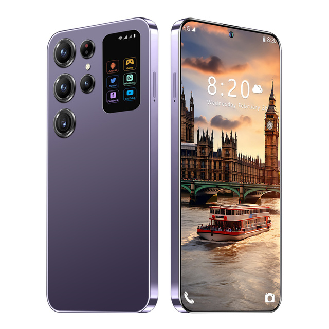 S26 Ultra 7.3 Inch 5G Smartphone 16+1TB Memory 108MP 4G 4G Dual Core HD