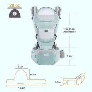 Échantillon gratuit : Porte-bébé décontracté pour nouveau-né et tout-petit, avec fonction kangourou pour nourrisson et tout-petit - Product Image 6