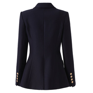 <span class=keywords><strong>Blazer</strong></span> pour femme, style décontracté, pour le bureau, avec broderie, poche, bouton unique, finition soignée, pour l'automne et l'hiver - Product Image 2