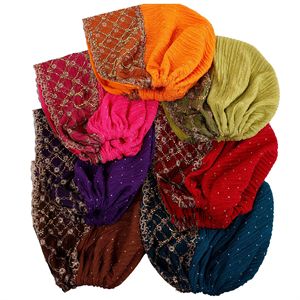 HZM-26162 <span class=keywords><strong>Hijab</strong></span> instantané élégant et luxueux pour <span class=keywords><strong>mariage</strong></span> et banquet, <span class=keywords><strong>hijab</strong></span> en perles pour femmes - Product Image 6