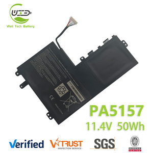 Batterie d'ordinateur portable de remplacement PA5157U PA5157U-1BRS pour Toshiba <span class=keywords><strong>Satellite</strong></span> E45T E55T M40 M50 U40T U50T U940 Series - Product Image 1