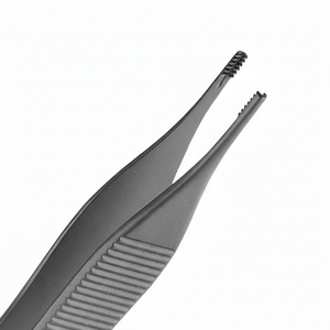 Fórceps de disección Adson de alta calidad, pinzas manuales de acero inoxidable con punta dentada, fórceps para vendaje de pulgar para cirugía General - Product Image 1