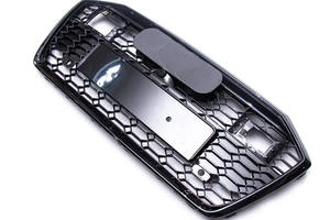 Grille <span class=keywords><strong>avant</strong></span> en nid d'abeille de voiture de <span class=keywords><strong>prix</strong></span> usine sans ACC pour <span class=keywords><strong>Audi</strong></span> A6 C8 A6L mise à niveau vers <span class=keywords><strong>RS6</strong></span> avec Quattro 2019-2023 - Product Image 5