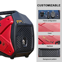Générateur Inverter Portable Silencieux 24V AC 3.5KW/3KVA à Moteur Essence 4 Temps Certifié CE Shuoling pour le Camping et les Événements Extérieurs