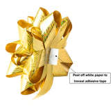 24ct Silver and Gold Self Adhesive <b>Gift</b> Star <b>Bow</b> For <b>Gift</b> Package And Decoration Muti Colors Pp <b>Gift</b> <b>Bow</b> - Product Image 2