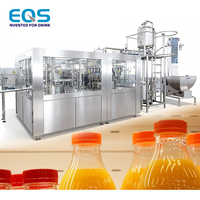 Máquina Automática de Llenado de Botellas de PET para Jugos 3 en 1, Monobloque, con Tecnología Aséptica Avanzada, Material SUS316, Equipo de Cervecería