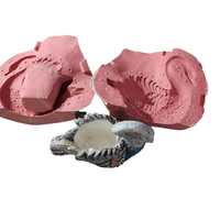 Petit Cygne Animal Moule En Silicone Pour Pots De Plantes En Béton Sculpture Pot De Fleur Moules Ciment Pour Pot De Fleur De Jardin Faisant Moulage