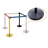 Socle en mousseline doré, contrôle de personnes, accessoire pour hôtel, Barricade, nouveauté