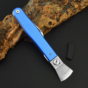 Hacha Multiherramienta <span class=keywords><strong>de</strong></span> Acero Inoxidable <span class=keywords><strong>de</strong></span> Alta Calidad con Cuchilla <span class=keywords><strong>de</strong></span> Aluminio, Herramienta Multifuncional para Campamento, Supervivencia al Aire Libre, con Abrebotellas - Product Image 6