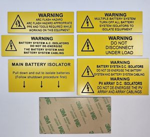 สติกเกอร์ติดแผงโซล่าเซลล์ติดแน่น3เมตรสลักด้วยเลเซอร์ - Product Image 1