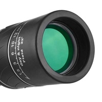 Monocular Portátil GANYU 16x52 10x Negro para Conciertos al Aire Libre y Fotografía con Teléfono Móvil