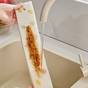 Éponges et tampons à récurer de cuisine pratiques et personnalisables, en coton absorbant pour fruits et légumes - Product Image 5