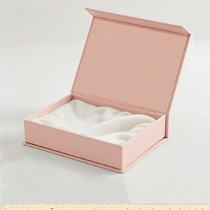 Tùy Chỉnh <span class=keywords><strong>Grey</strong></span> Từ Có Thể Gập Lại Món Quà Sinh Nhật Gói Hộp Giấy Nhiều Lớp Lưu Trữ Bao Bì Hộp Với Satin Hộp Quà Tặng Với Đóng Cửa - Product Image 3