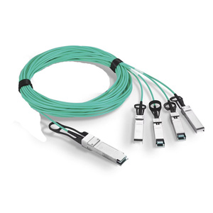 Lắp ráp Cáp qsfp 40g trực tiếp đính kèm đồng qsfp + 4*10g 1M 3M 5M 7m hoặc tùy chỉnh chiều dài Breakout Cáp DAC - Product Image 1