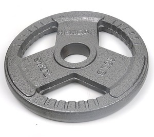 Nhà Máy Bumper Barbell Tấm Nâng Trong Nhà Phòng Tập Thể Dục Đúc Kim Loại Sắt Thương Mại Trọng Lượng Tấm Tiêu Chuẩn Sức Mạnh Đào Tạo Quả Tạ - Product Image 3