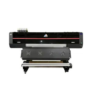 3 ALPS-printer eco-solvent 1.3m presisi tinggi 8 warna kualitas foto Epson I3200 kepala cetak untuk tanda dan poster