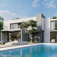 Nouveau design moderne Plan de maison personnalisé Design 3d Villa House Designs et plans d'étage