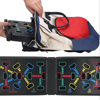 Tablero de realce multifuncional portátil para entrenamiento de músculos abdominales y de pecho para hombres, equipo de entrenamiento de inglés para el hogar