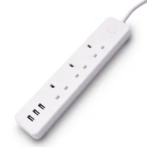 wifi uk smart plug power strip socket smart life electrical socket and switch wifi