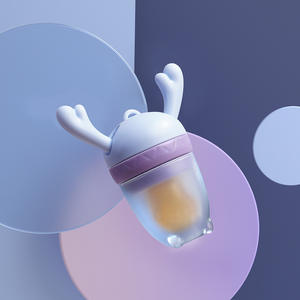 Alimentador de alimentos frescos para bebés, chupete de fruta, chupete de succión de fruta de silicona 100%, chupete de alimentación de fruta para niños, no tóxico - Product Image 2